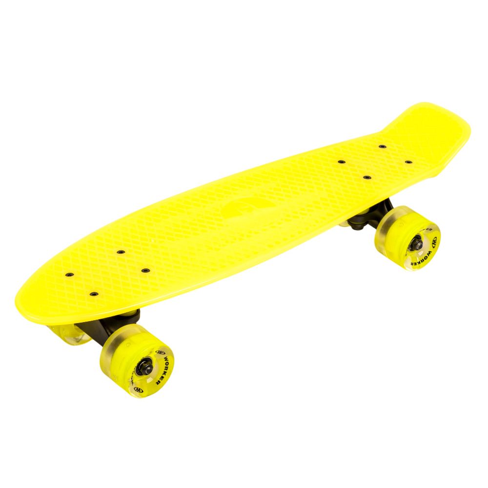 Penny Board 22” LED-hjul - WORKER Aspy C3 Cruiser