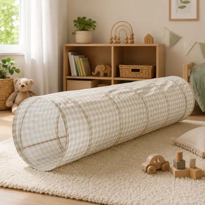 Hovedbilde 3 Sprouts leketunnel Gingham - beige
