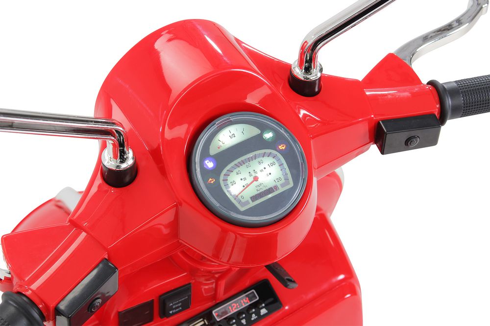 El-scooter for barn Vespa - fargevalg