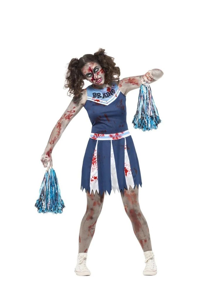Zombie Cheerleader kostyme - tenåring