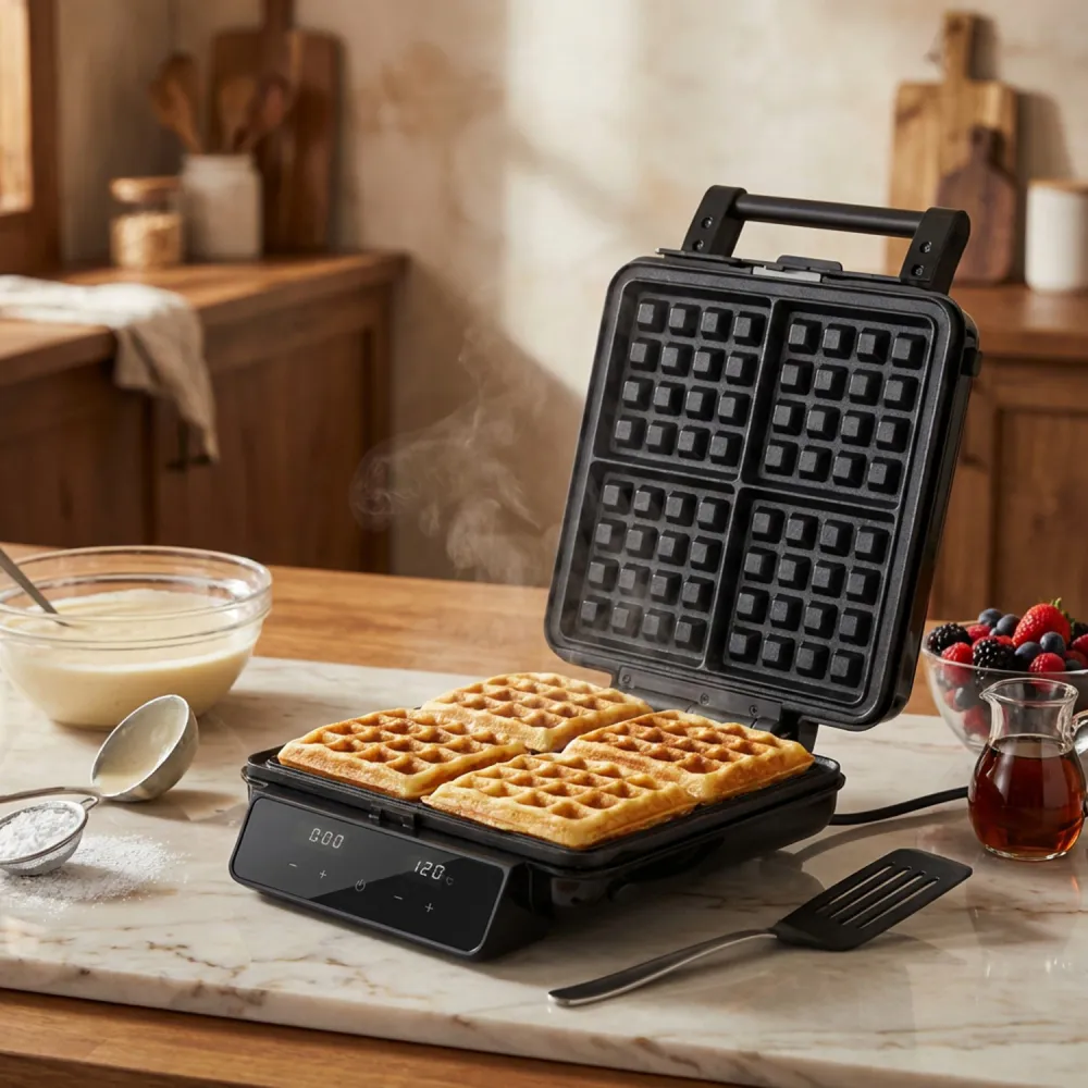 4-i-1 Toastjern og Vaffeljern - Adler