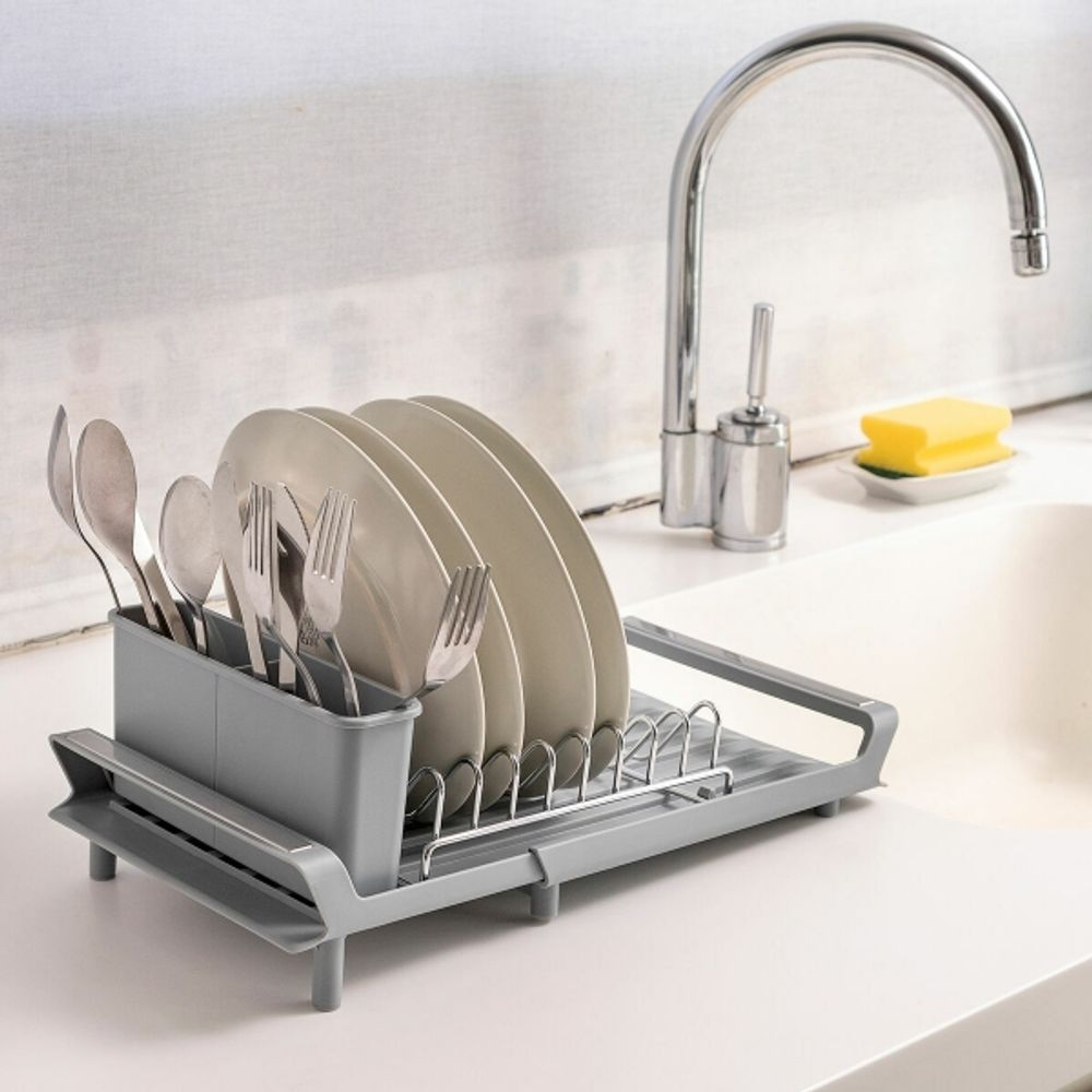Uttrekkbar oppvaskstativ - 28-47 cm