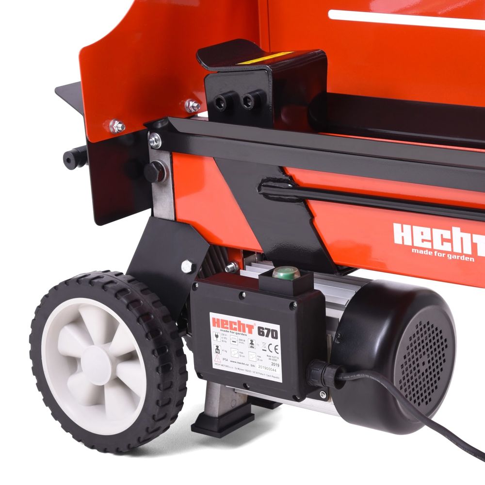 Hecht 670 Elektrisk Vedkløyver 7 tonn