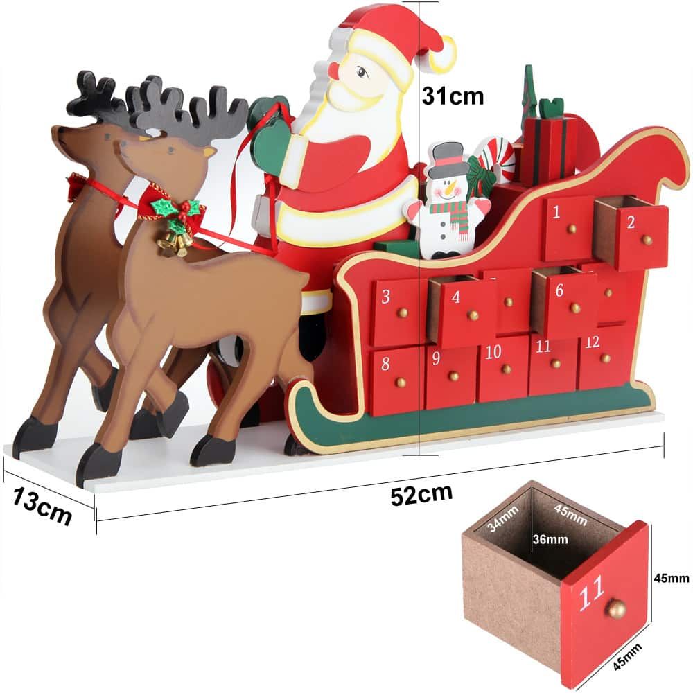 Adventskalender - slede