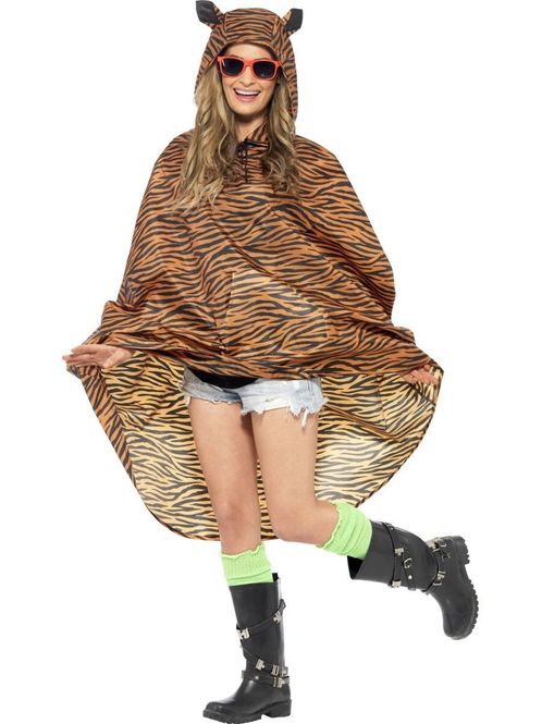 Hovedbilde Tiger Poncho - onesize