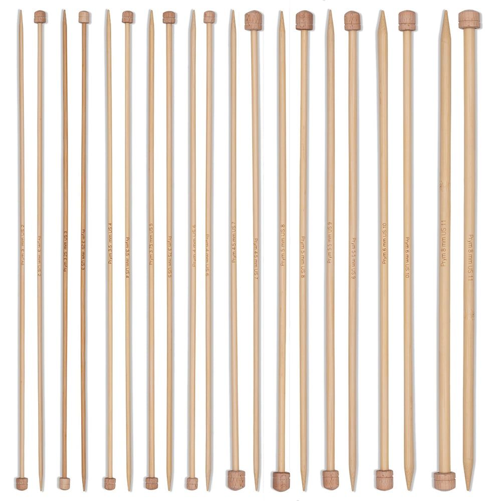 Parpinnesett i bambus 3,0–8,0 mm 10 stk – Prym
