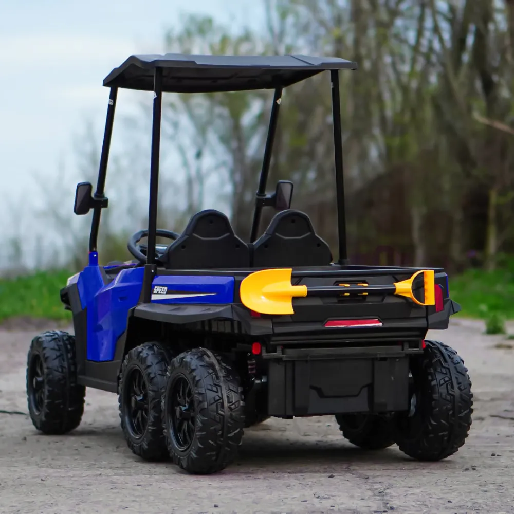 Premium 2-seters elektrisk UTV for barn - 6 hjul - 3-8år