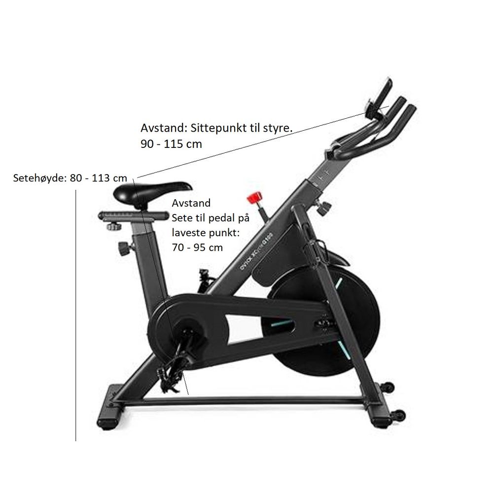 OVICX Treningssykkel Q100