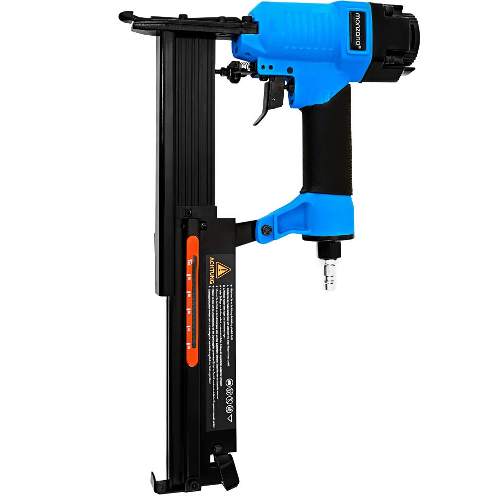 Trykkluft slangetrommel 10 m med spikerpistol – automatisk opprulling