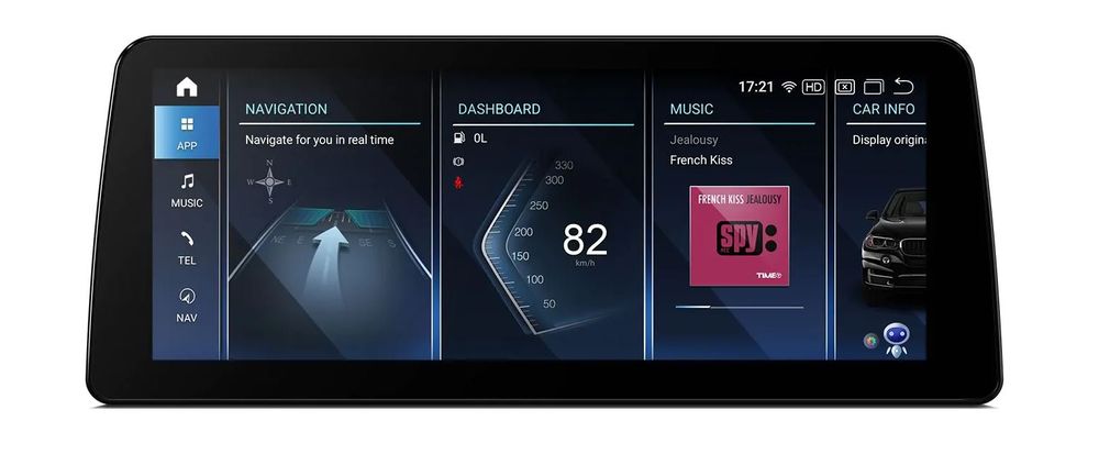 Bilstereo - BMW 3 serie E90 - E91 - E92 - E93 - CarPlay - Androi