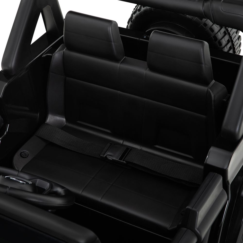 Elbil for barn Jeep Wrangler Rubicon - hvit/sort