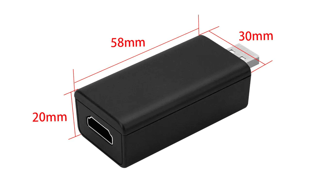USB til HDMI utgangsadapter for XTRONS MA, PE og PME Serie