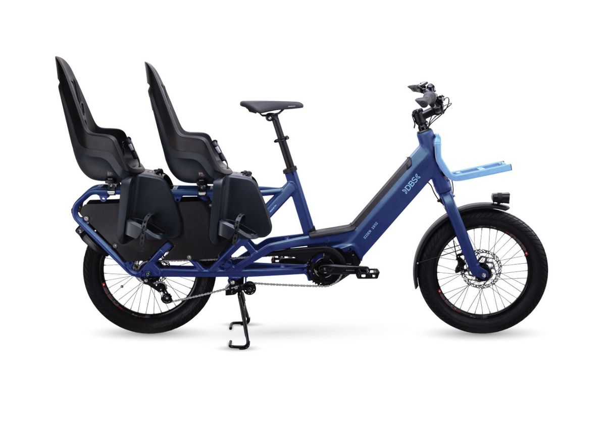 DBS - Lastesykkel - Cargo bike - Pelikan - 85Nm - Blå