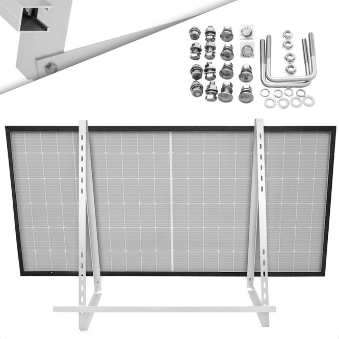 Hovedbilde Stativ til solcellepanel - tak, vegg, gelender og ...