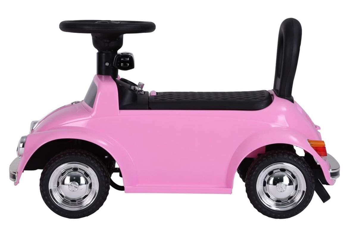 Gåbil VW BETTLE rosa