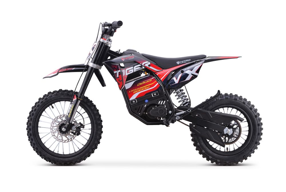 Nitro Tiger VX DLX 2000W 60V Li-Ion barnedirtbike 14