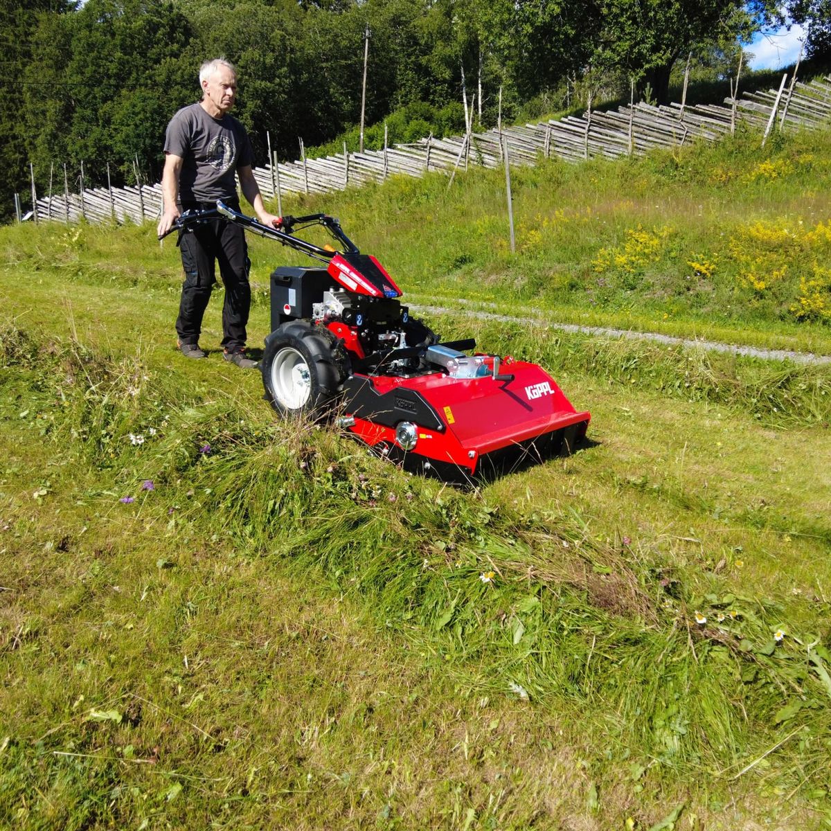 Köppl CC-E Batteridrevet Tohjulstraktor med elektrisk drift