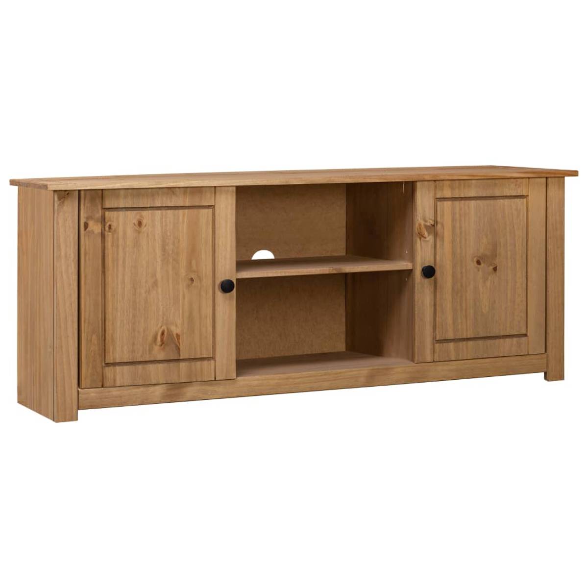 TV-benk 120x40x50 cm heltre furu