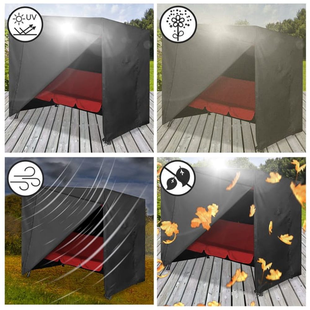 Beskyttelsestrekk for Hollywood-huske 185x117x170/150 cm