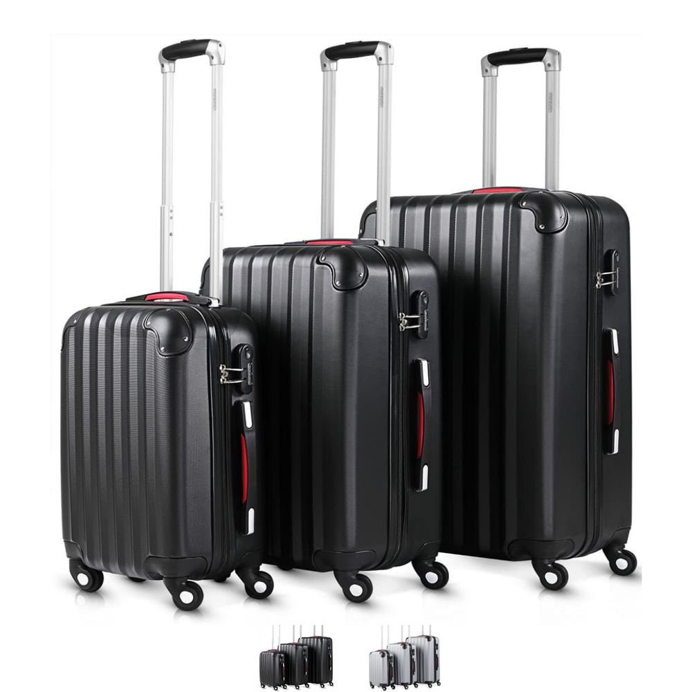 Koffert sett Baseline 3 stk ABS - fargevalg