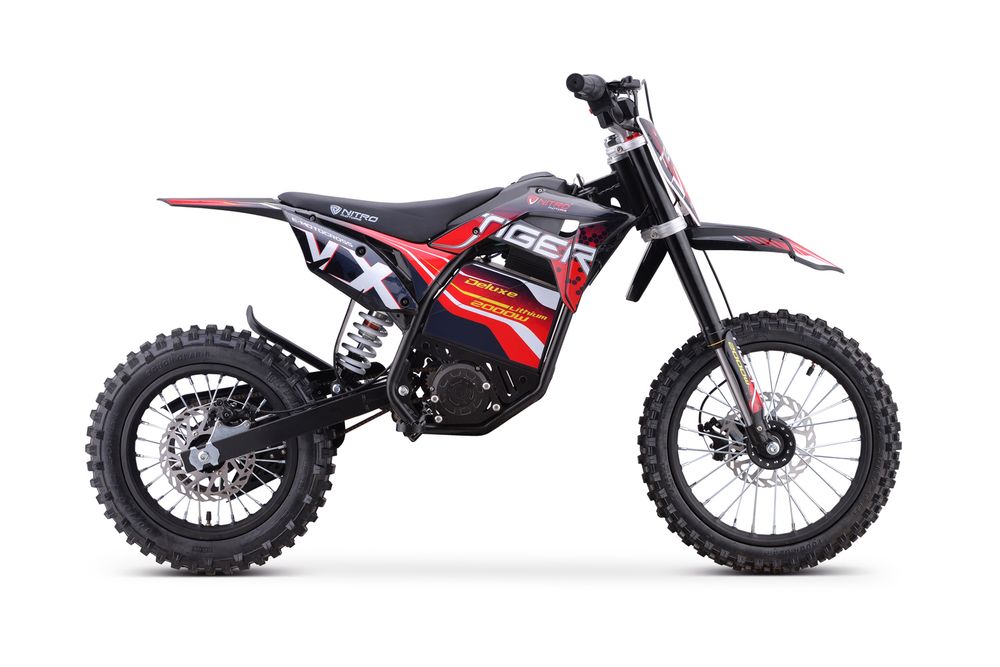 Nitro Tiger VX DLX 2000W 60V Li-Ion barnedirtbike 14