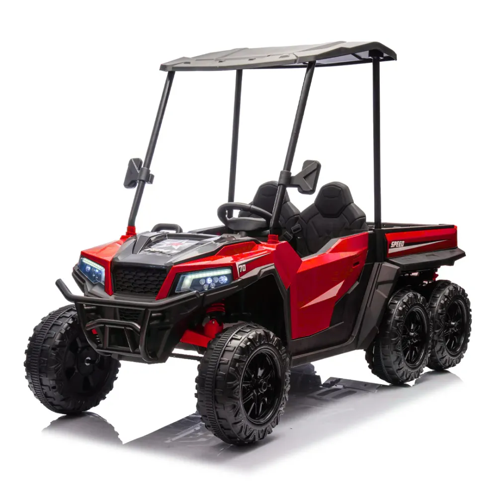 Premium 2-seters elektrisk UTV for barn - 6 hjul - 3-8år