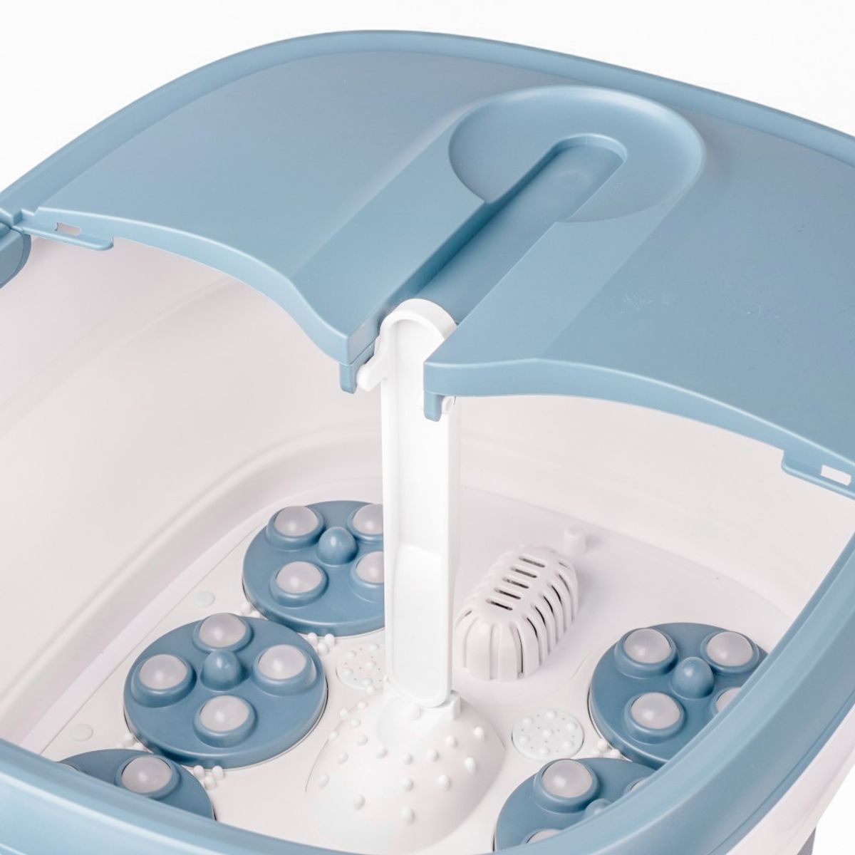 Sammenleggbart fotbad med massasje