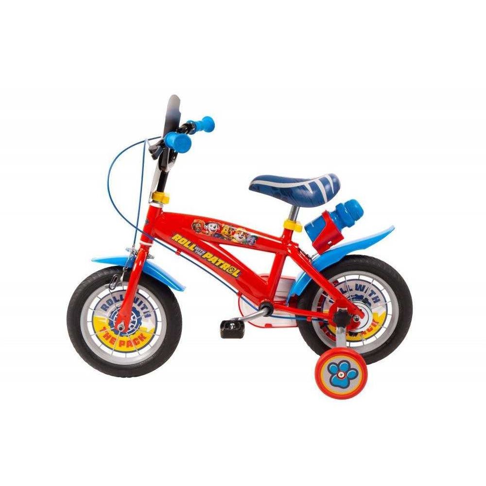 Barnesykkel Paw Patrol 12” - med støttehjul