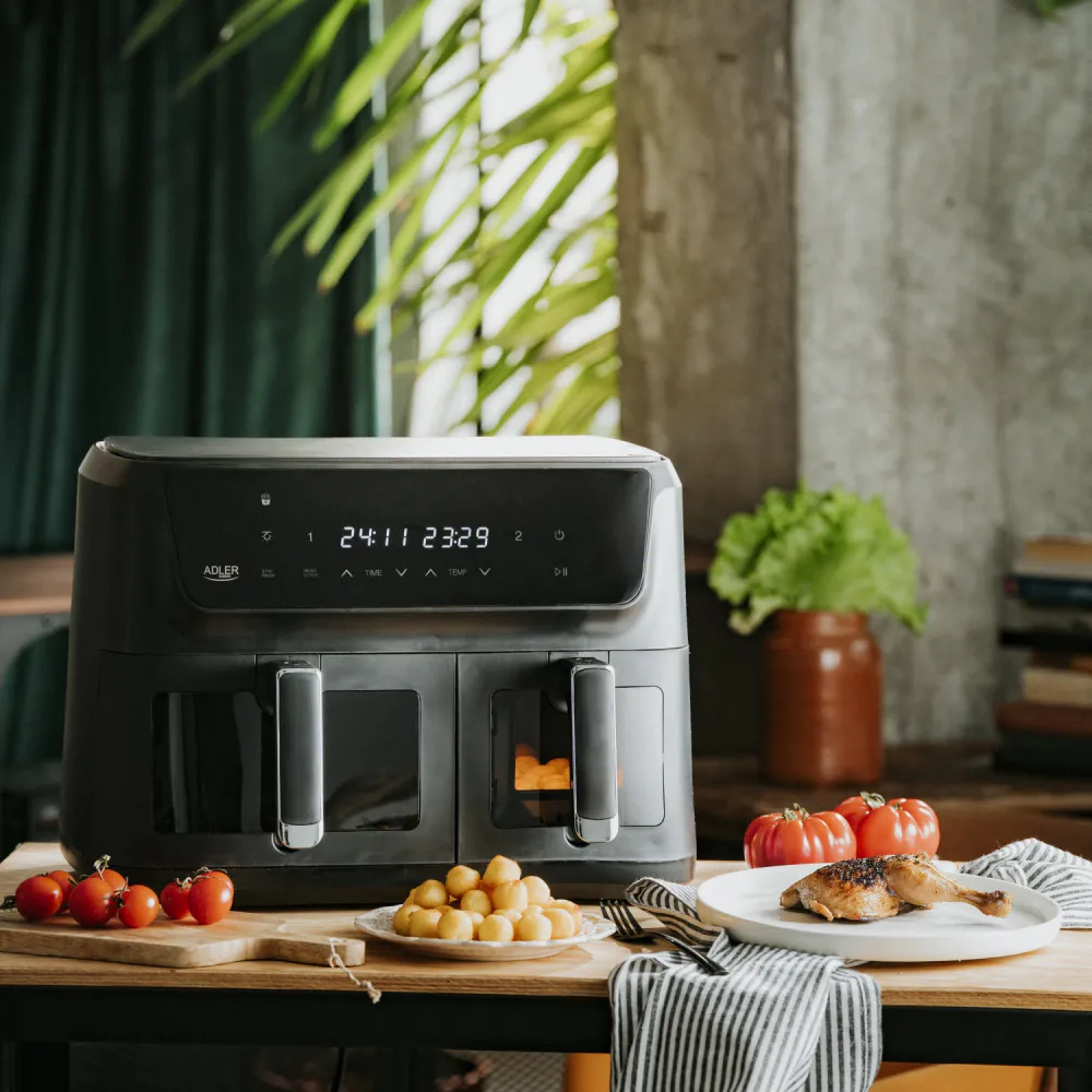 Dobbel airfryer 11L AD 6324 – Adler