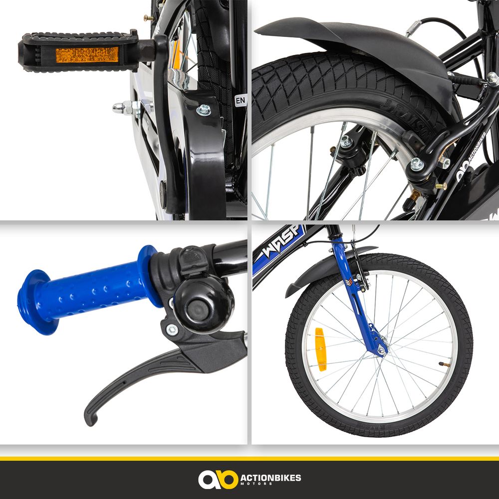 Barnesykkel Actionbikes Wasp 20