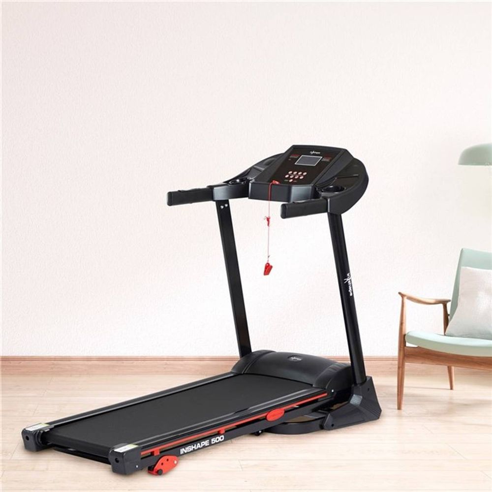 Tredemølle med LCD Skjerm - Hastighet 0,8-16km/t - InShape
