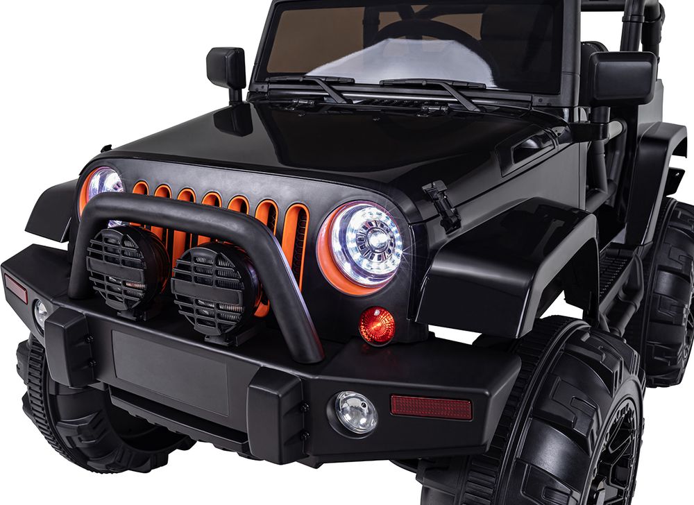 Elbil for barn offroad Jeep Adventure - sort