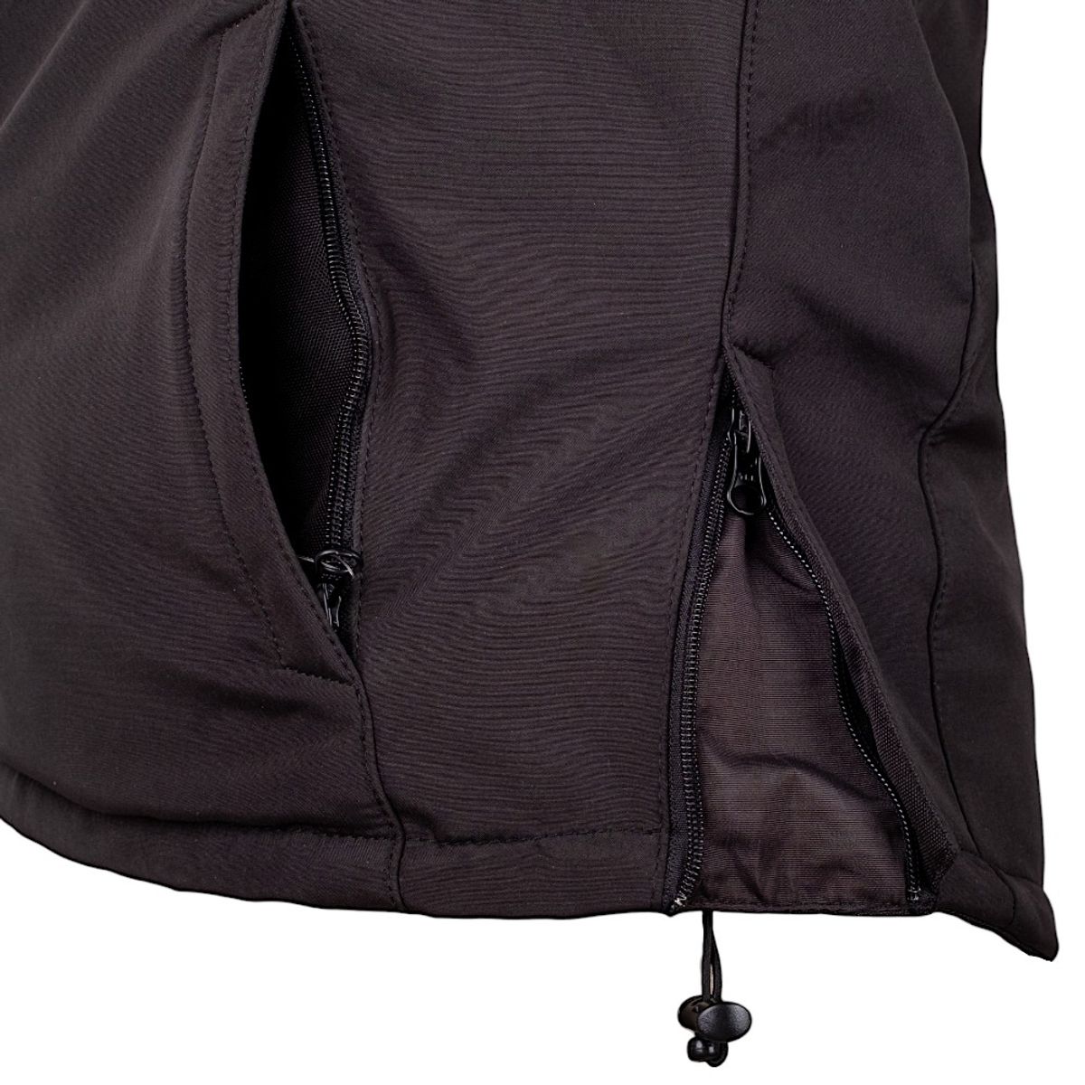 W-TEC Annorack Softshell MC-jakke Herre - Sort