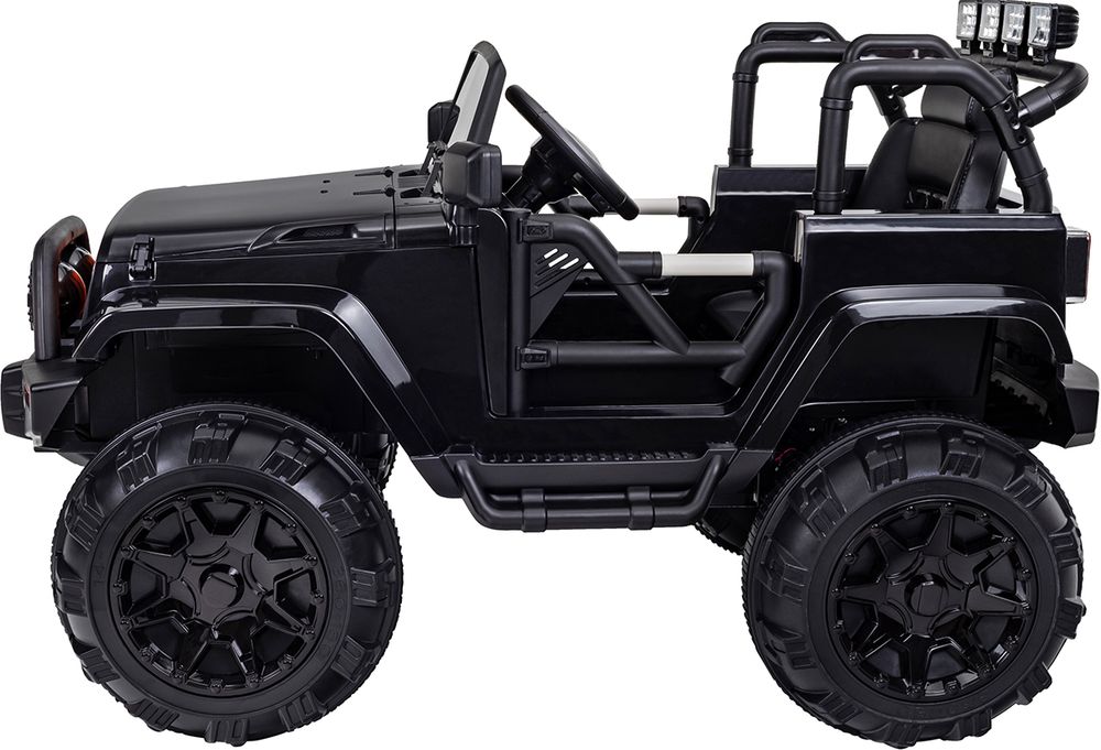 Elbil for barn offroad Jeep Adventure - sort