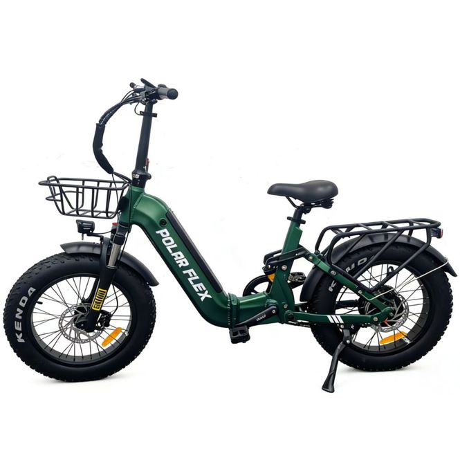 Hovedbilde Polar Flex sammenleggbar Bafang cargobike - fulldempet 20