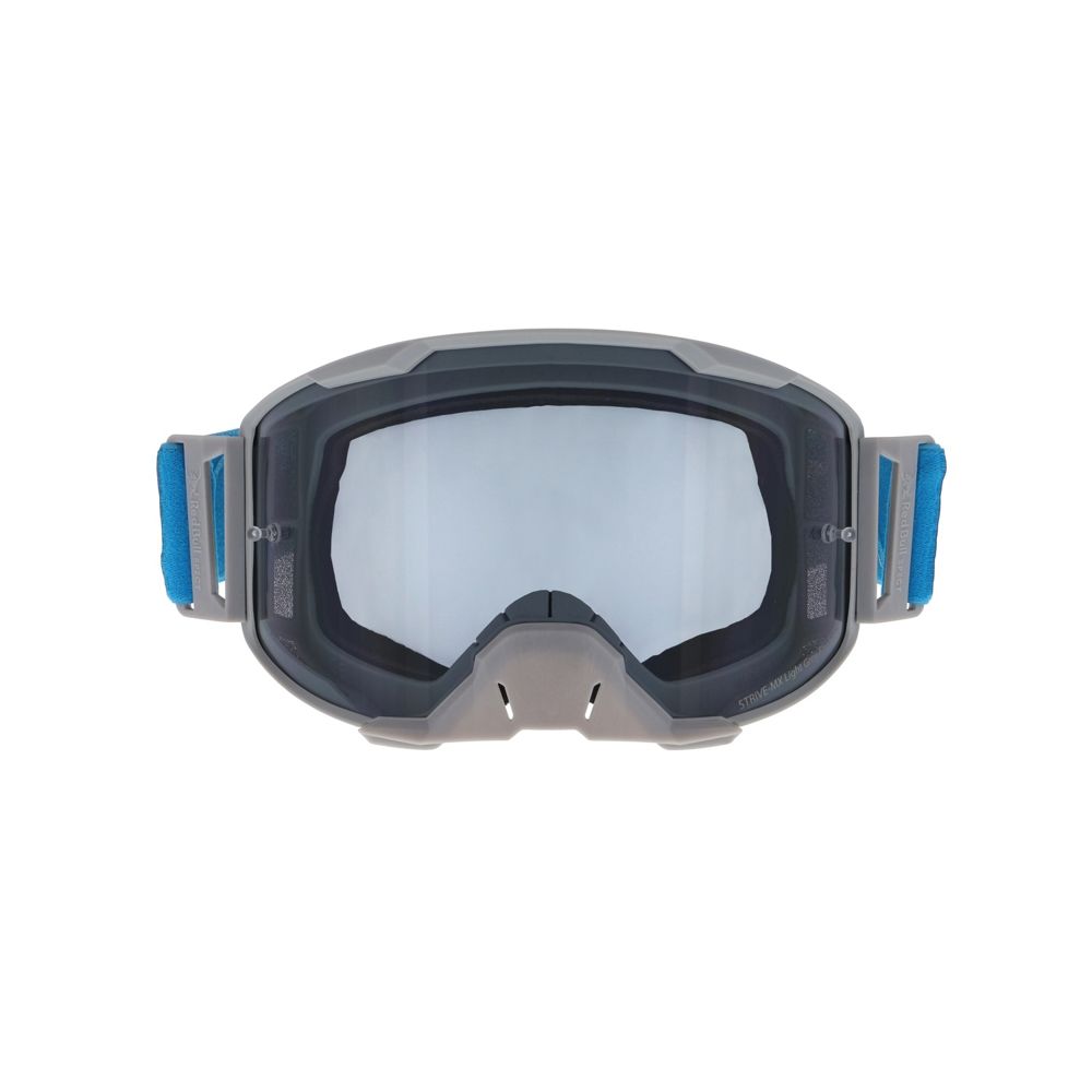 Red Bull SPECT Strive Panovision Motocrossbriller – Matt Lysegrå / Sotet Glass