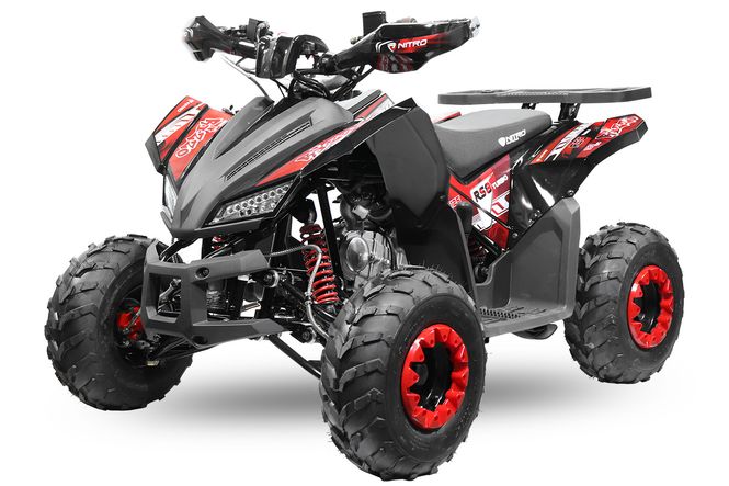 Hovedbilde Rizzo 125cc ATV m/LED, revers og alarm – 7” ...