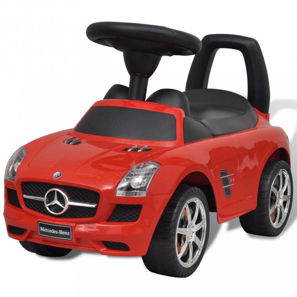 Rød Mercedes Benz Barnebil
