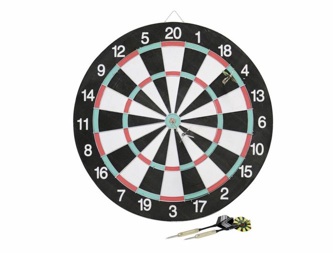 Hovedbilde Play>it® dartskive med 6 piler Ø41×1,1 cm
