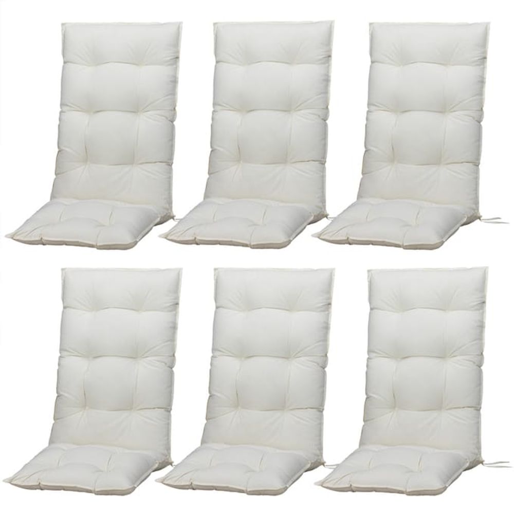 Stolputer 6-pk Cozy Vanamo - kremfarget