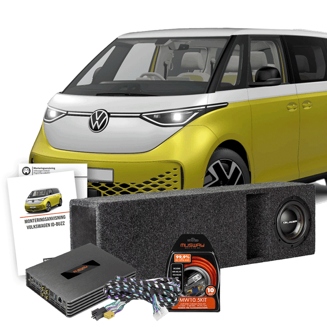 Hovedbilde Lydpakke for Volkswagen ID.BUZZ (5-seter) – DSP & ...