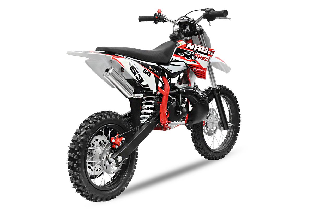 Nitro Motors NRG50 50cc 9hk barnedirtbike 14/12