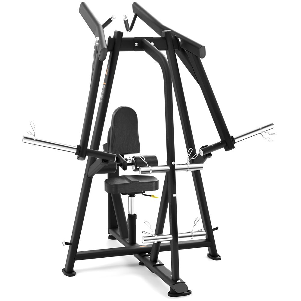 Profesjonell plate-loaded sittende ro-maskin inSPORTline Velocer