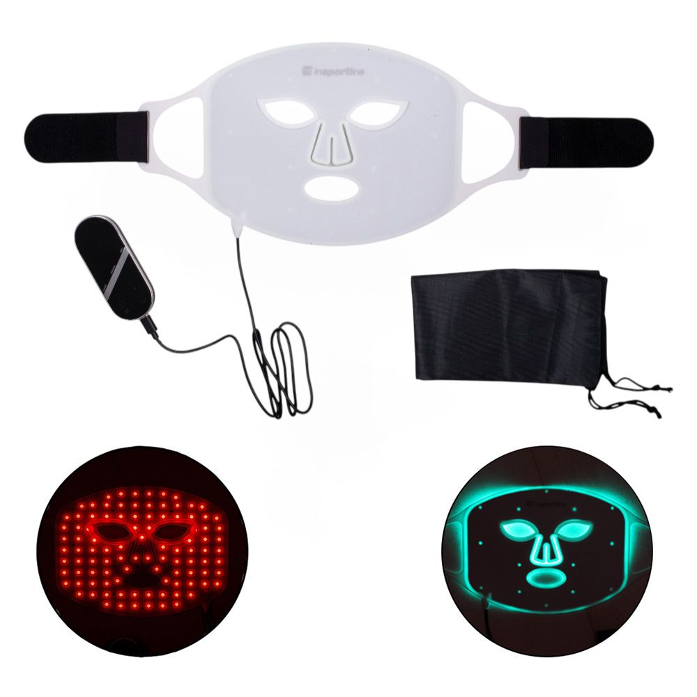 LED-lysmaske inSPORTline Santorina oppladbar
