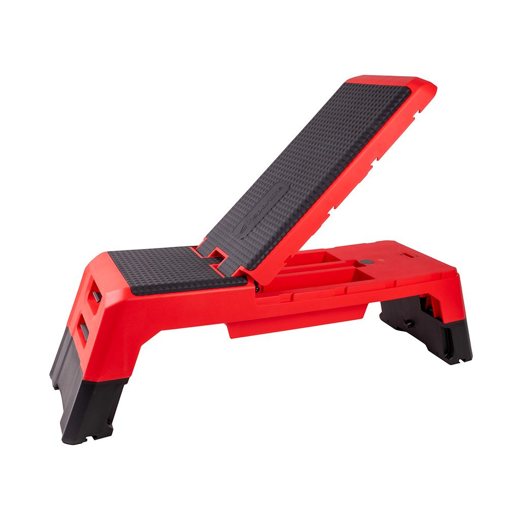 Justerbar benk og aerobic stepper - AeroBench