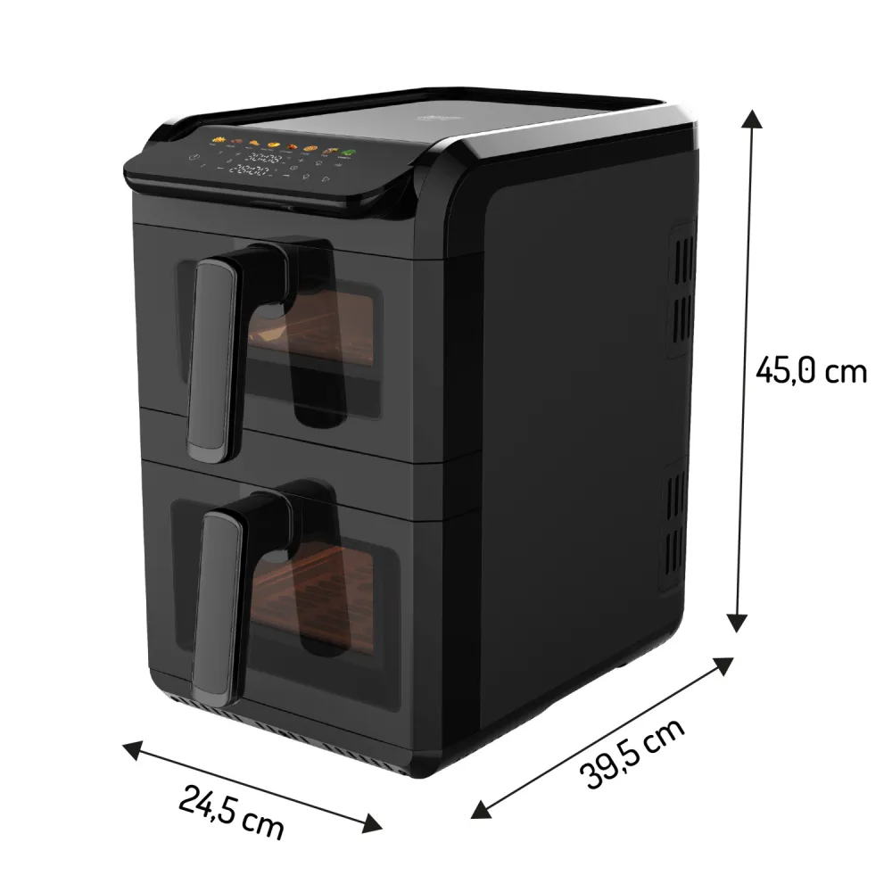Dobbel airfryer 10L CR 6332 – Camry