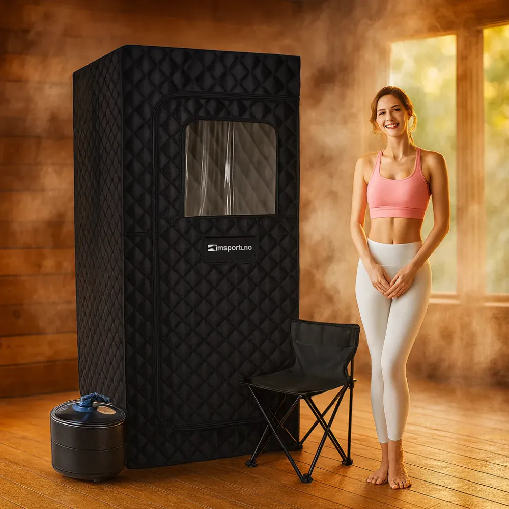 Dampbadstue Steam Sauna inSPORTline Klementina II – aromaterapi
