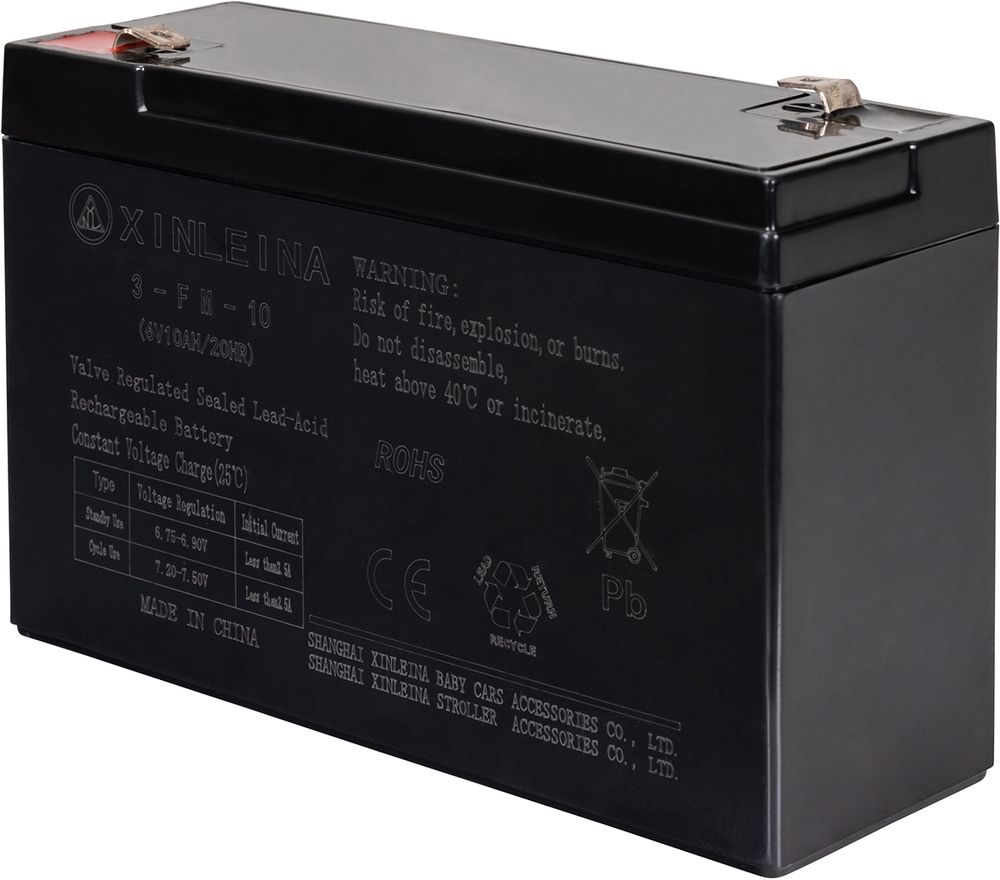 Universalbatteri 3FM10 6V 10Ah for Audi, Jeep A30 og BMX SUV