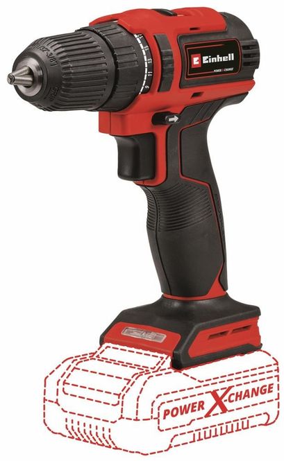 Hovedbilde Einhell TE-CD 18/40 Drill 18V u/batteri og lader