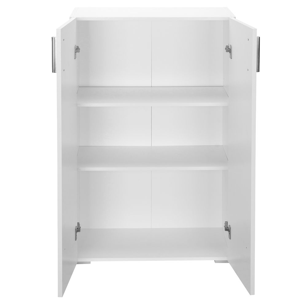 Oppbevaringsskap hvit - 116x30x60 cm